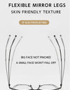Ultra-light Fashion Flexible TR90 Eyewear Men Retro Round Decorative Optical Prescription Eyeglasses Frame