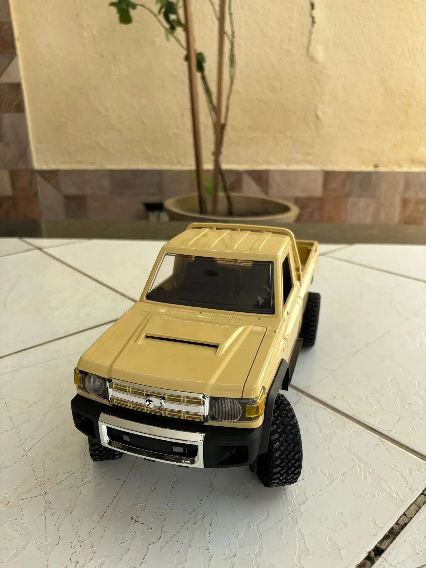 1:12 Rc Auto Mn Model Mn82 Retro Full-Scale Simulatie Lc79 Rtr 2.4G 4wd 280 Motor Afstandsbediening Pick-Up Rc Truck Model Auto