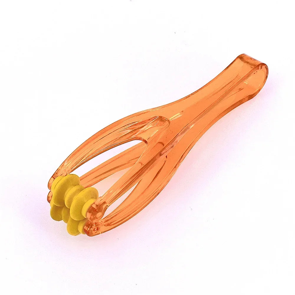 1Pcs 2 Rollers Finger Massager Mini Finger Joints Massager With Elastic Handle For Finger Blood Circulation & Muscle Relaxation