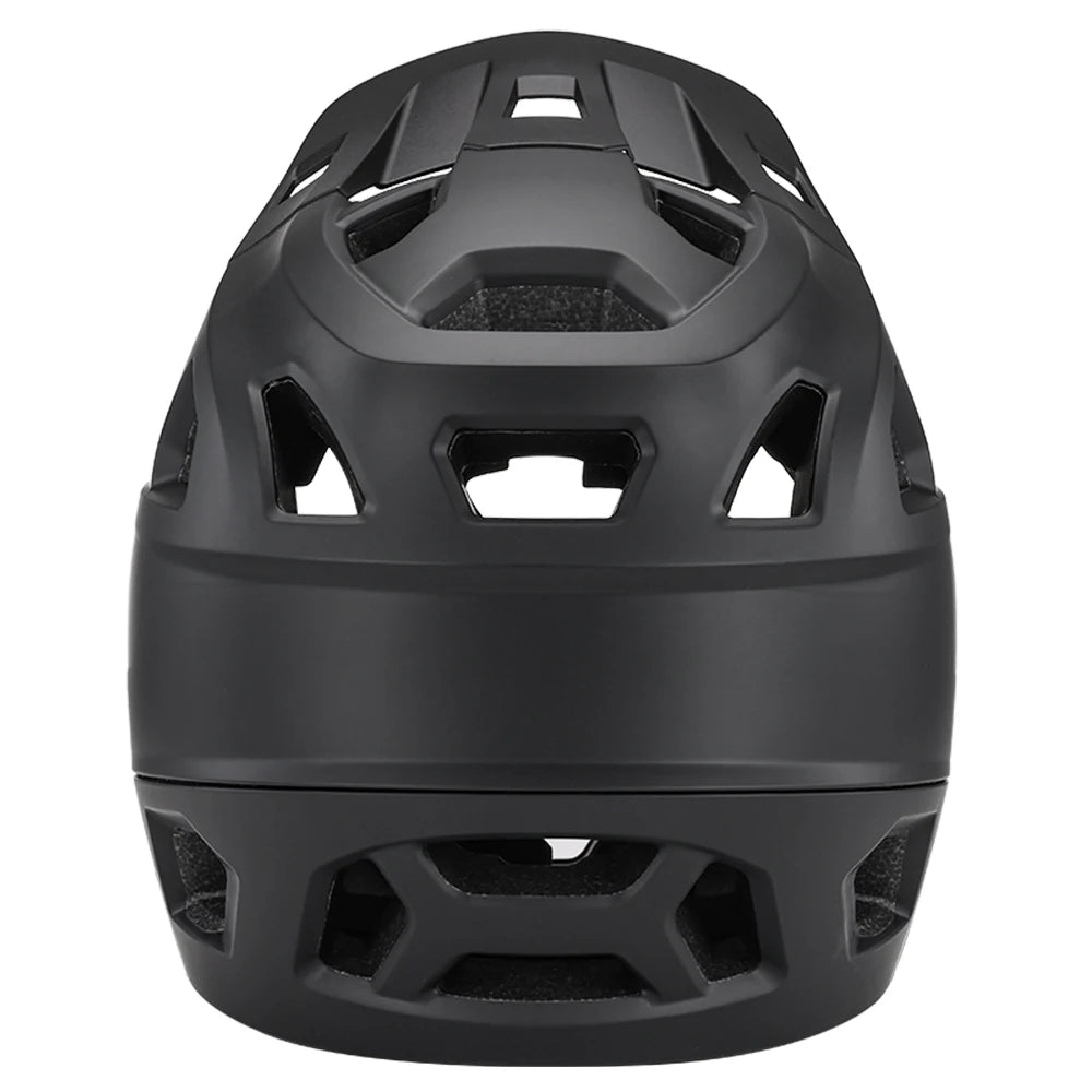 Full Face Mountain Bike Helmet Adult Racing Downhill MTB Helmet for Men/Women Adult Mountain Bike Helmet with Visor Over 31 Vent