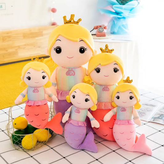 Kawaii Mermaid Plush Pillow Soft Stuffed Doll