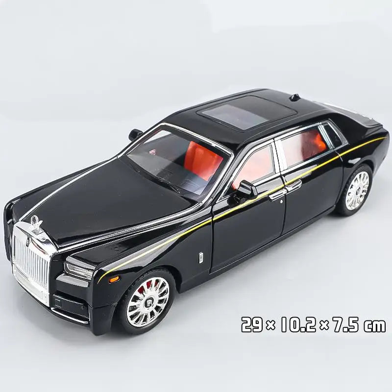 1:18 Rolls Royce Phantom Alloy Diecast Model Car Metal Large Games For Mother Birthday Gifts  Boy Collection Hobby