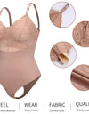Women Body shaper Fajas  Lace V Neck Bodysuits Waist Trainer Tummy Control Shapewear Padded Seamless Thong Corsets