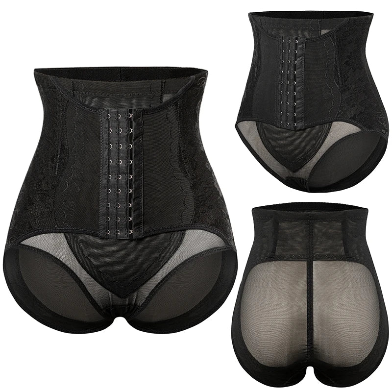 Women Waist Trainer Body Shaper High Waist Shaping Panties Tummy Control Knickers Slimming Underwear Postpartum Recovery Briefs