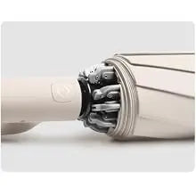 Ring Buckle Automatic Umbrella: Reflective Safety Strip，Reverse Folding, Lightweight Compact Travel Portable