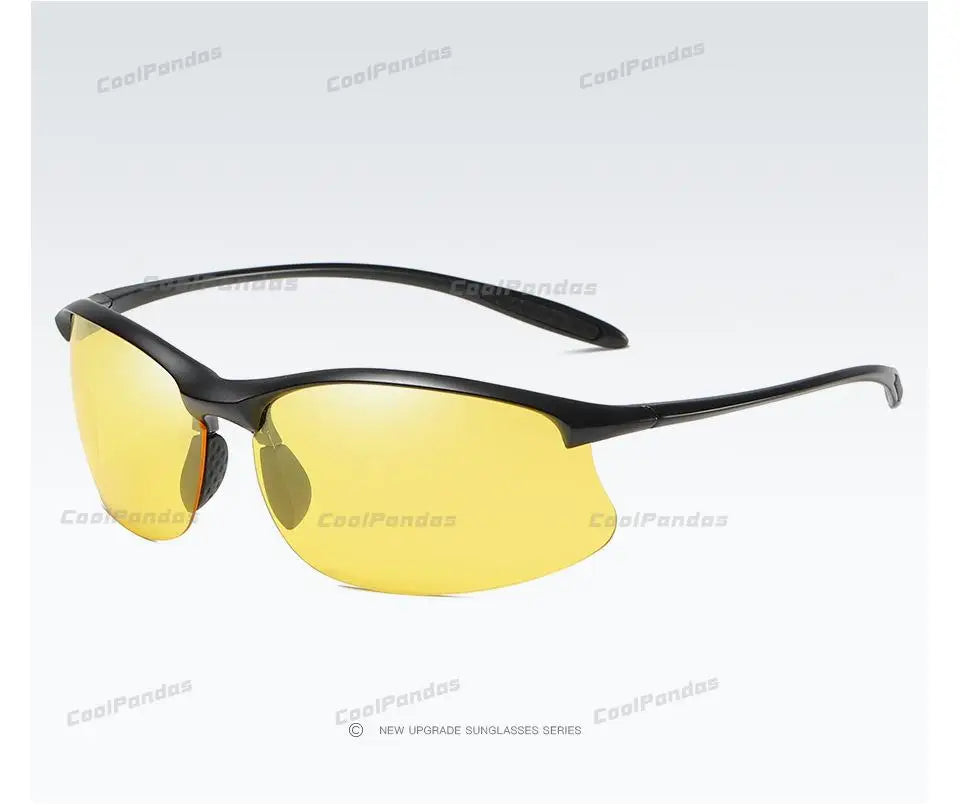 Ultra Light TR90 Polarized Military Style UV400 Driving Sunglasses for Men Women