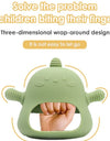 Baby Teether Gloves Pacifier Kids Teething Silicone Newborn Dental Care Gums Anti-eating Hand Molar Stick Baby Accessories Gift
