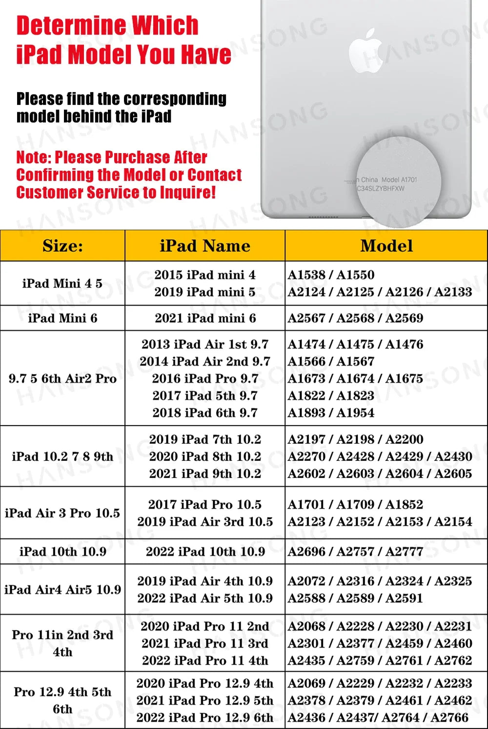 For ipad Case for Air 11 13 2024 M2 Pro 11 13 M4 Pro 11 12.9 for 10th Gen 10.2 7/8/9th 9.7in Mini 6 Tablet  Detachable