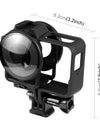 Plastic Frame Case with Lens Guard for Insta360 One RS 360 Edition Protective Case Cover