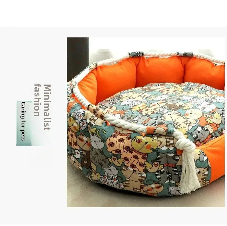 Convertible Dog Sofa Bed Pet Mattress Cushion