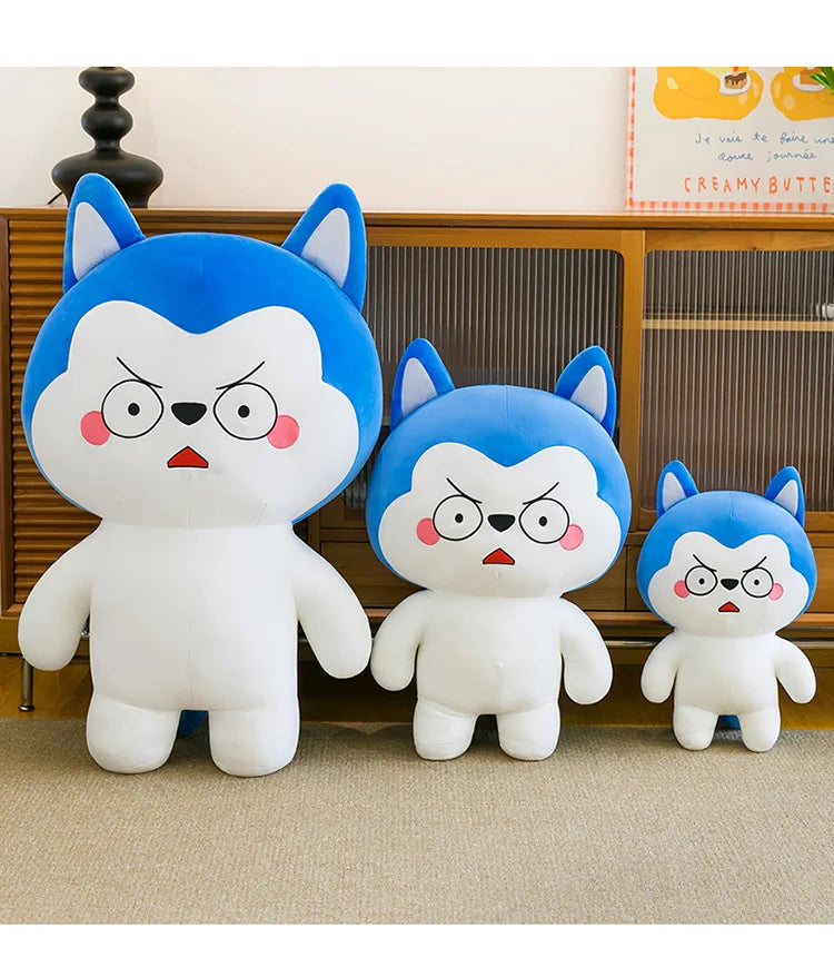 Kawaii Husky Character Plush Stuffed Doll Toy