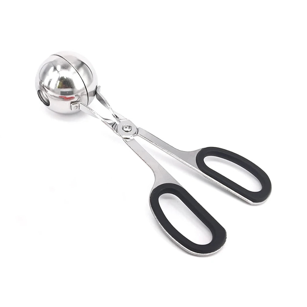 Meatball Maker Tool Stainless Steel Clip Newbie Non Stick Stuffed Meat Ball Spoon Shaper Cooking Scoop Kitchen Accessories