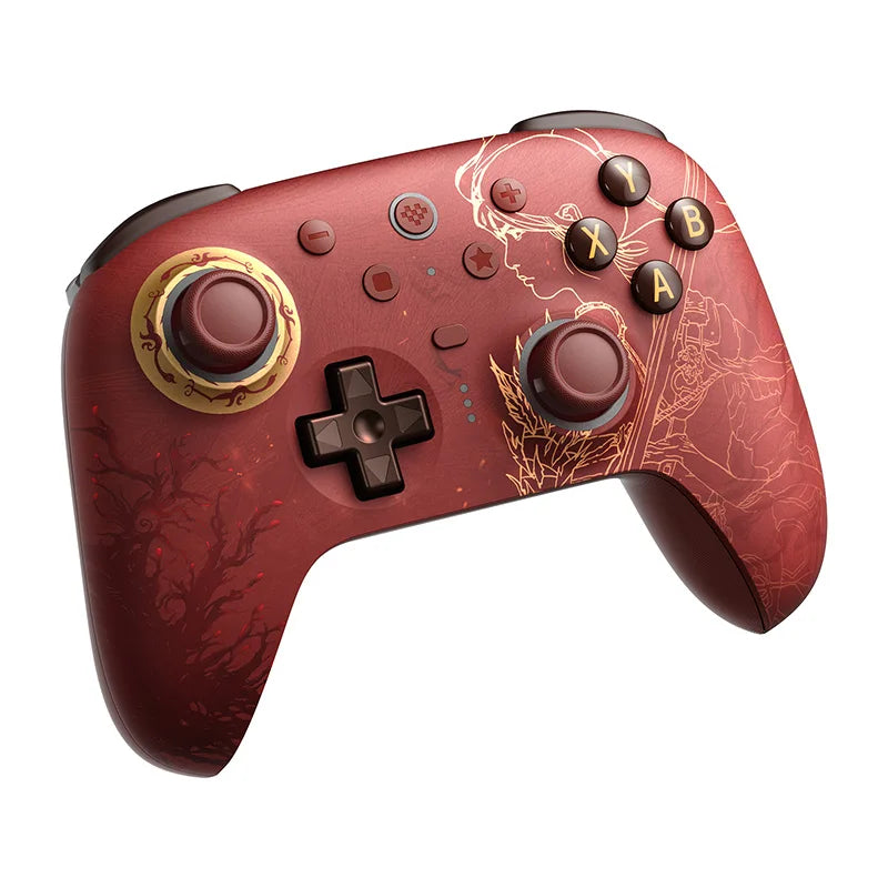 Wireless Gaming Controller with TMR Joysticks Motion Control and Charging Dock for PC and Android