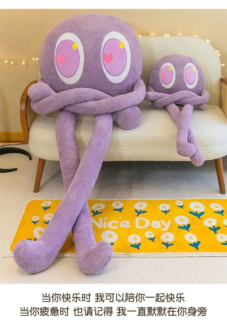 Large Octopus Plush Stuffed Doll Long Legs Toy