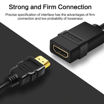 Cable HD to HD Female Adapter HDMI-compatible Extension cord Right Angle Male to HD AF Extension cord 1m 2m