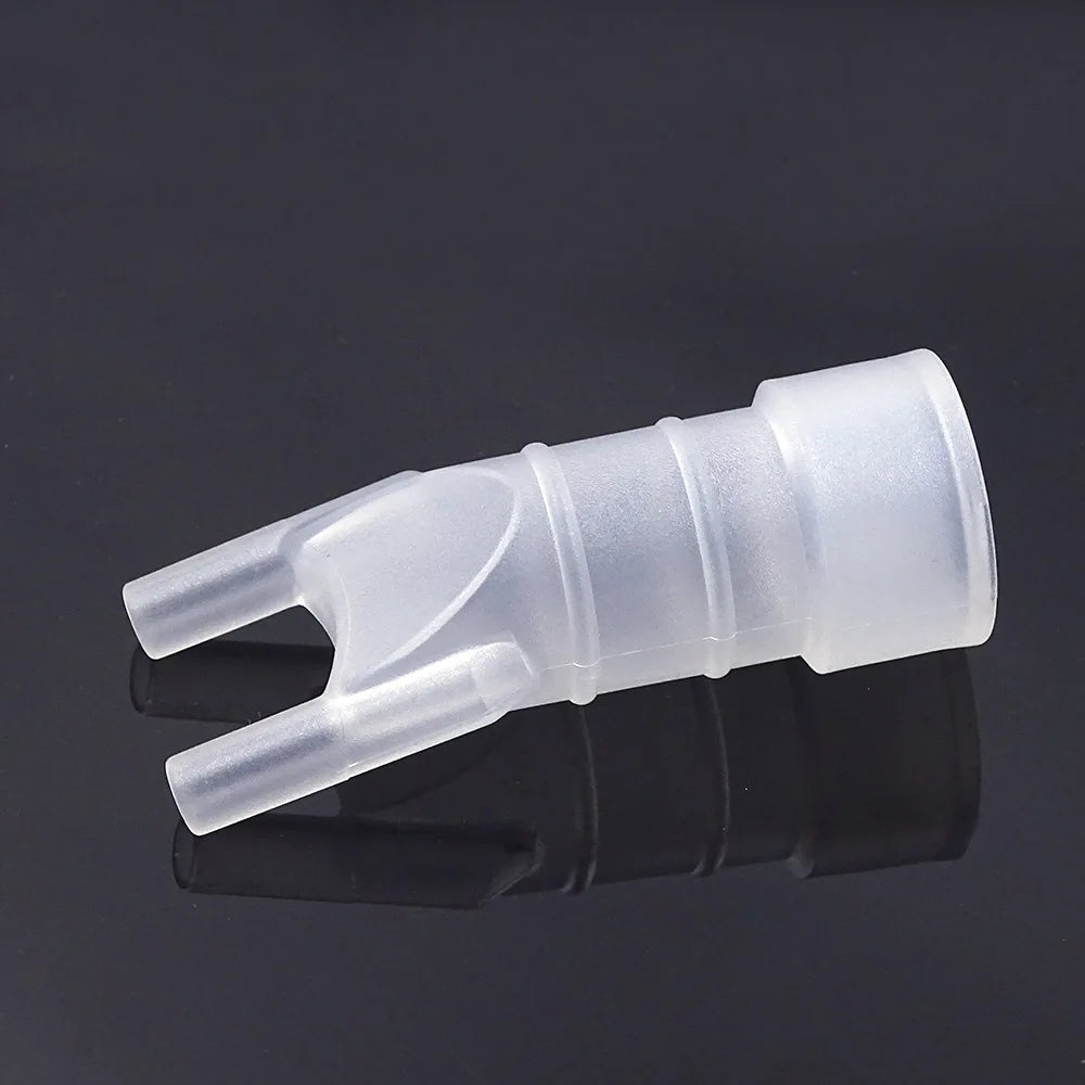 Food Grade Plastic Mouthpiece/Mouth Tube Nose Inhaler Set Accessories For Universal Household Compressor Nebulizer Inhalation