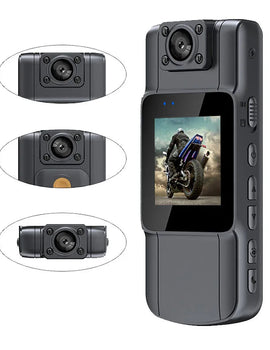 1080P HD Mini Camera Portable Digital Video Recorder BodyCam Infrared Night Vision Police Cam Small Bike Camcorder