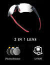 Bike Glasses Photochromic Lens UV400 Bicycle Glasses Outdoor Sports Eyeglasses MTB Road Eyewear Cycling sunglasses