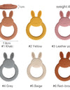 1Pcs Baby Silicone Teether Ring BPA Free Rattles Bracelet Food Grade Newborn Baby Accessories Cartoon Silicone Teething Toys