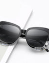 Trend Women Irregular Frame All-match Fashion Sunglasses Metal Hinge Electroplating Technology