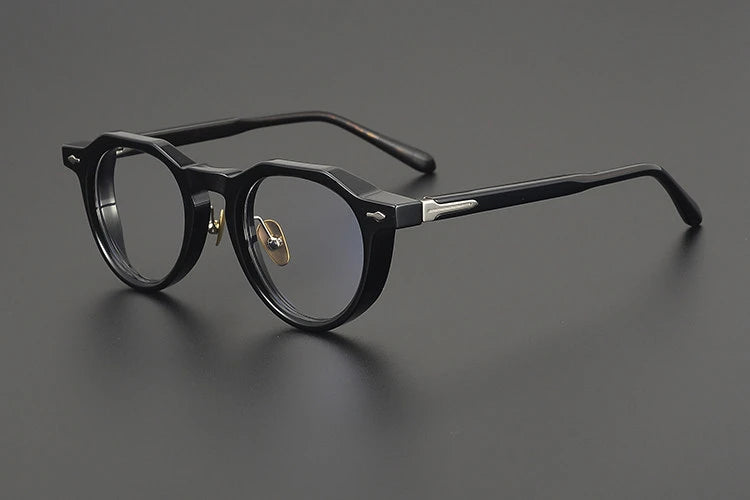 Vintage Oval Acetate Optical Eyeglasses Frame