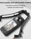for Insta360 X3 Cold Shoe PC Plastic Protective Frame with Adapter Mount & Screw for Insta360 X3 Sport Cameras Accessories