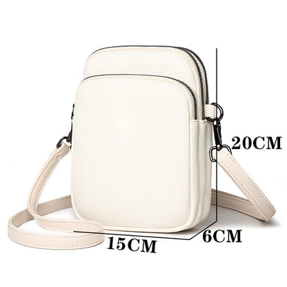 cowhide Leather Mobile Phone Bag Crossbody Bags Bag Designer Crossbody Bag Messenger Bags