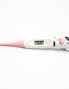 1pc  Cartoon Digital Thermometer Oral Armpit Flexible Tip Waterproof Cute Design Frog Cow Rabbit Bear Duck Rabbit Panda Cow