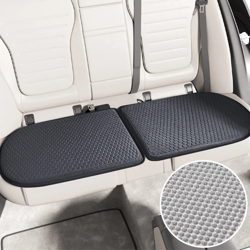 Summer Car Seat Covers TPE Cold Gel Seat Pad 3D Honeycomb Cool Seat Cushion Anti-Slip Auto Seat Covers Cooling Seat Mat