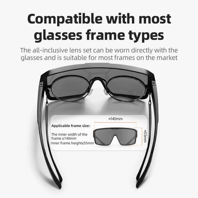 Polarized Cycling Glasses Set for Myopia Glasses UV400 Sun Protection Driving Fishing Hiking Cycling Eyewear Sunglasses
