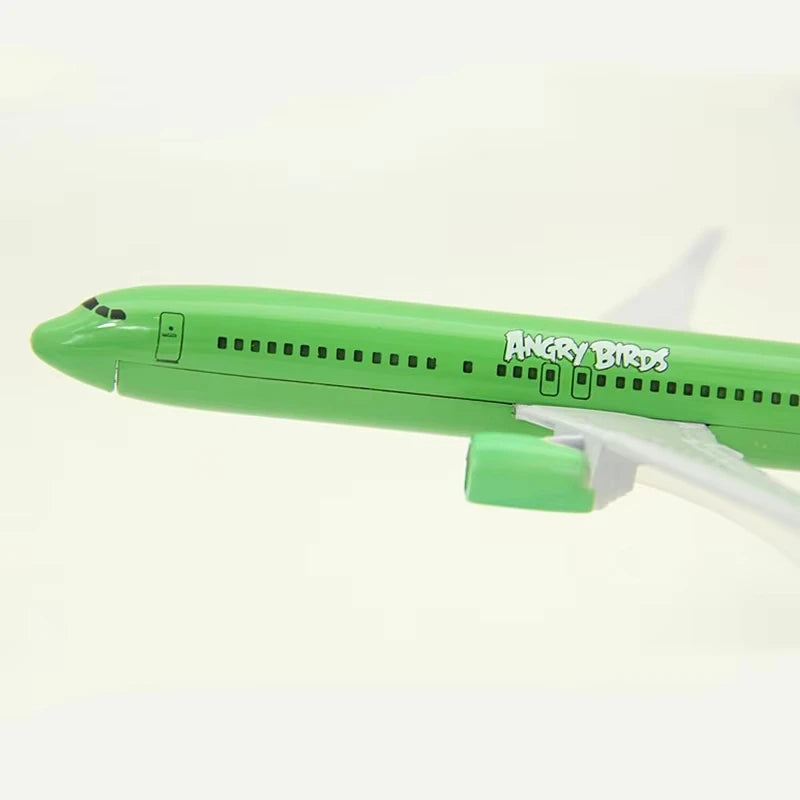 16CM Green Bird Boeing 737 Aircraft Model