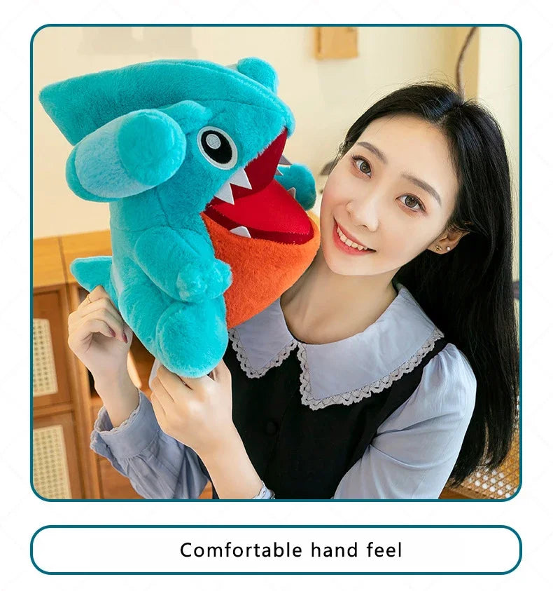 30/55cm Gible Pokemon Plush Toys Large Anime Doll Pillow Cartoon Griknot Gabite Pokémon Plushie Stuffed Gift for Kids Christmas