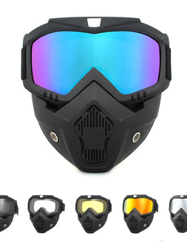Harley Mask Goggles Motocross Helmet Windshield Outdoor Riding Glasses Spectacles UV400  Sunglasses Cycling  Wind Shields