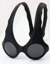 Cycling Fashion Sunglasses UV Protection All Metal Personality Retro Black Frame Glasses Outdoor Riding Accessories