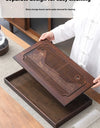 Jiangshan Tea Tray Household Small Drain Tea Table Bamboo Tea Tray Kung Fu Tea Set Accessories Tea Sea Dry Brewing Table