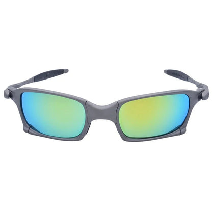 Polarized Sunglasses Cycling Glasses UV400 Fishing Sunglasses Metal Bicycle Goggles Cycling Eyewear Riding Glasses