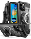 For iPhone 14 Pro Max Case 6.7“ 2022 with Built-in Tempered Glass Screen Protector UB Mag Pro Full Body Rugged Case
