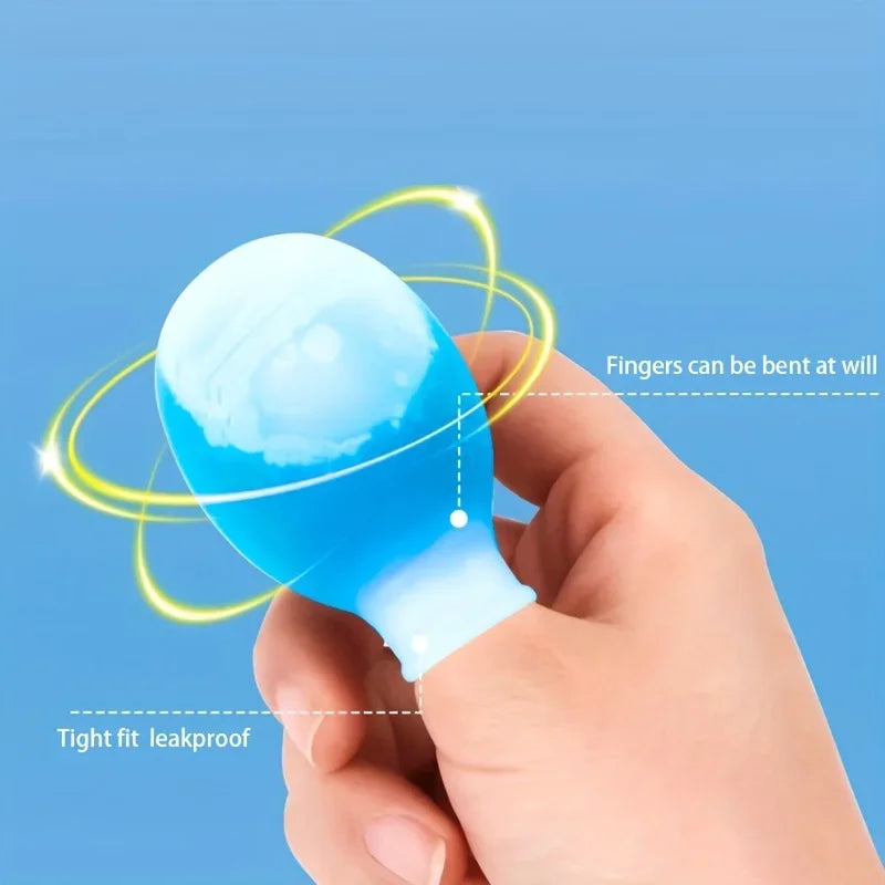 Silicone Waterproof Finger Toes Cover Finger Ice Compress Wrapping Infection Proof Soft and Stretchable Hand and Foot Care Tools