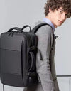 Travel Backpack Men Business Backpack School Expandable USB Bag Large Capacity 17.3 Laptop Waterproof Fashion Backpack
