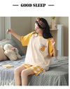 Women’s Winter Corduroy Cotton Pajama Set – Cute, Comfortable, Loose Long Sleeve Loungewear