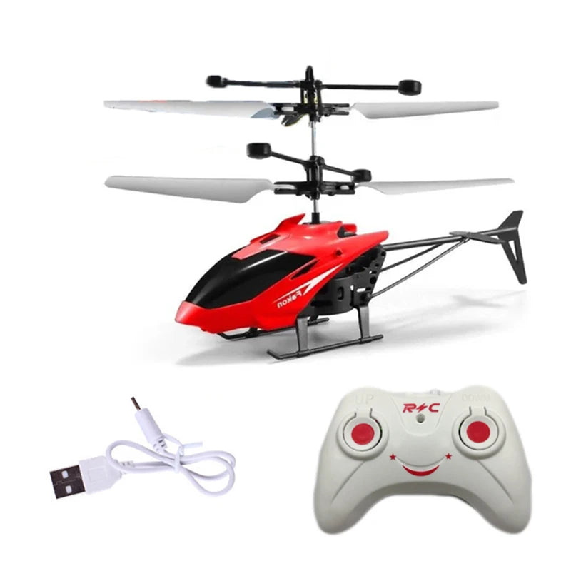 Rechargeable Mini RC Drone Remote Safe Fall-resistant RC Helicopters Drone  Toys