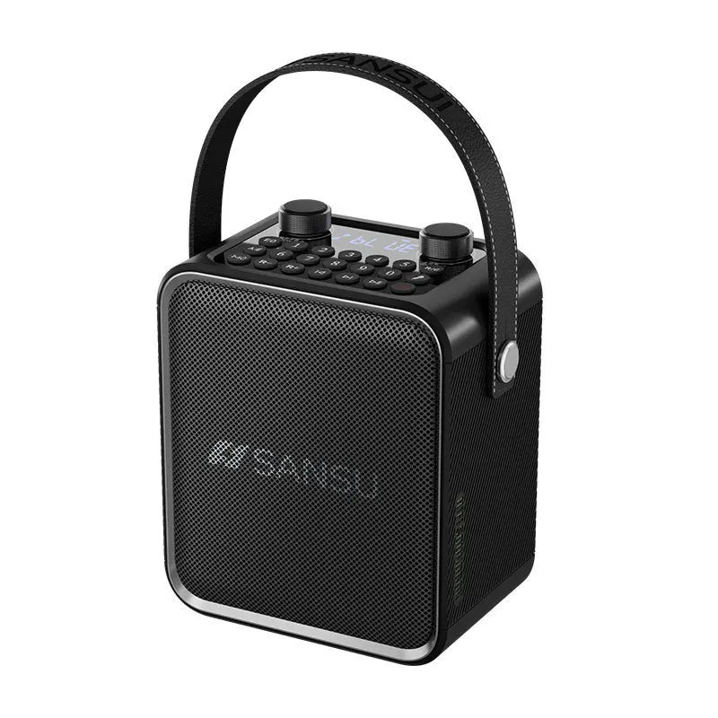 Outdoor Bluetooth speaker SANSUI T92 outdoor portable karaoke Bluetooth speaker with high volume square dance subwoofer speaker