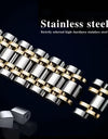 Men Watches Stainless Steel Top Luxury Fashion Business Wristwatch Waterproof Luminous Quartz Watches