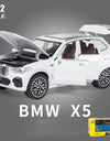 1/32 Scale BMW X5 SUV Alloy Car Diecast Model Pull Back  Toy Collection Of Hobby Decorative Fine Ornaments Gifts