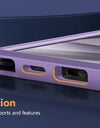 for Samsung Galaxy S24 S23 Ultra Case with Camera Cover Screen Protector Silky Touch Military Drop Protection Phone Case
