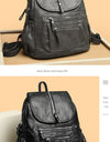 Soft Leather Backpacks High Capacity Female Back Pack Casual Travel Ladies Bagpack