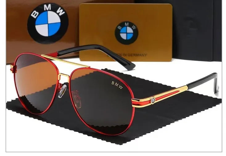 For BMW Car High End Luxury Driving Polarized Sunglasses Anti Glare Driver Sunglasses