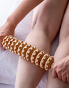 1 PC Wood Bendable Massage Roller Wooden Therapy Massager Tools,Lymphatic Drainage,Cellulite Trigger Point Manual Muscle Release