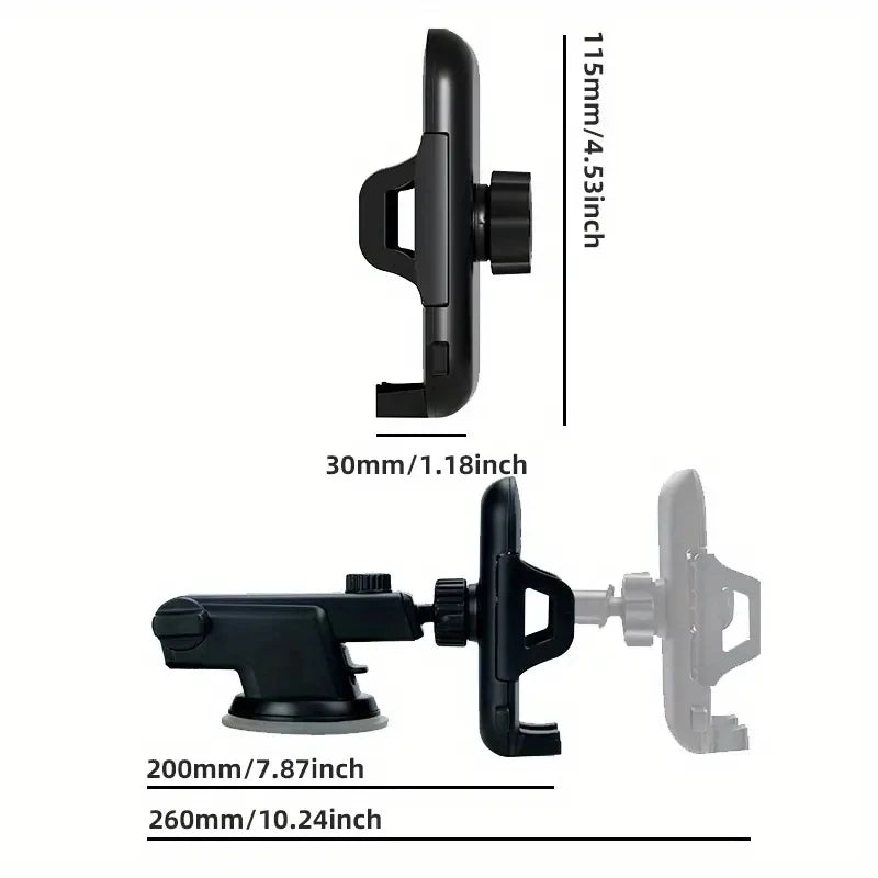 Sucker Car Phone Holder Mount Stand Suction Cup Smartphone Mobile Cell Support in Car Bracket For iPhone Xiaomi Samsung