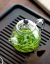 200ml Small Glass Teapot Tea Utensils Green Tea Flower Tea Maker  Home Heat-resistant Kungfu Tea Set Small Tea Pot Teaware